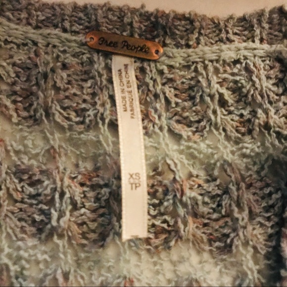 Free People Last Night Striped Cardigan XS - Picture 8 of 14